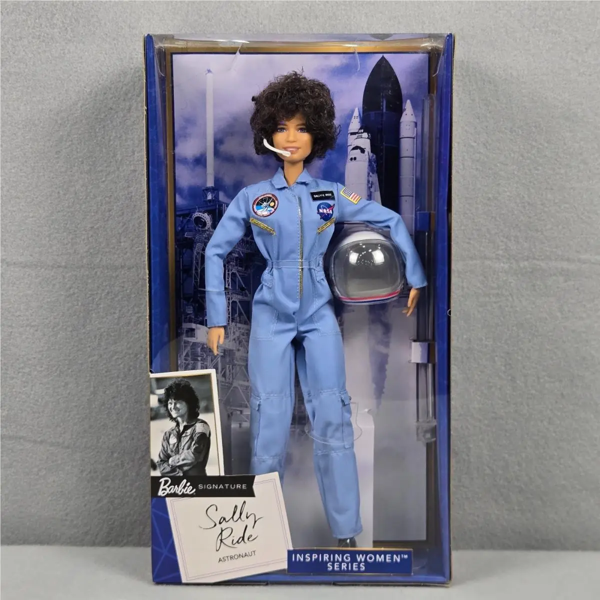 Mattel Barbie Signature Sally Ride Astronaut Inspiring Women Series 2019