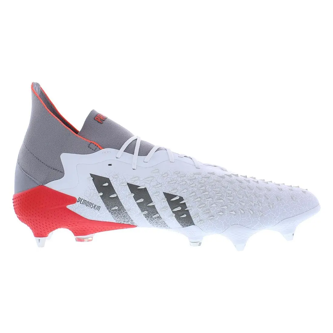 Adidas shoes - Cloud White/Iron Metallic/Solar Red, Main: White (UPC: 191985025079) 1