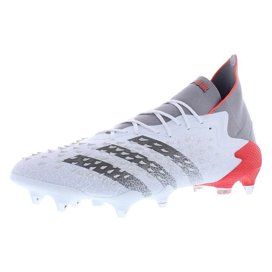 Adidas shoes - Cloud White/Iron Metallic/Solar Red, Main: White (UPC: 191985025079) 3