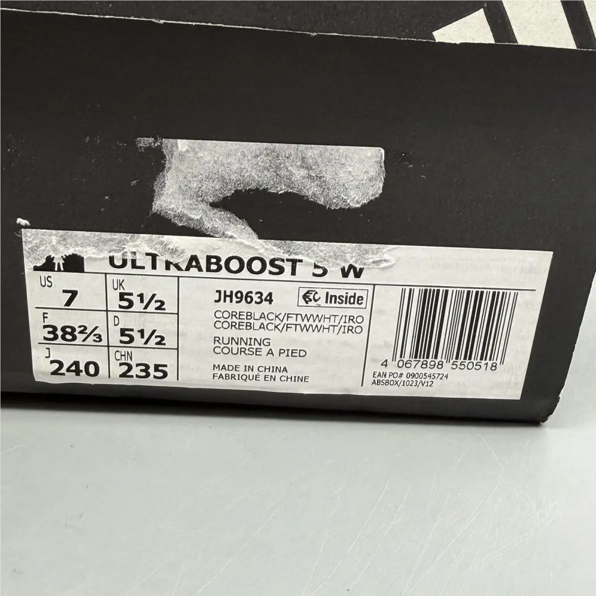 Adidas shoes - Adidas Ultraboost 5 - Ultraboost - JH9634 - Black 12
