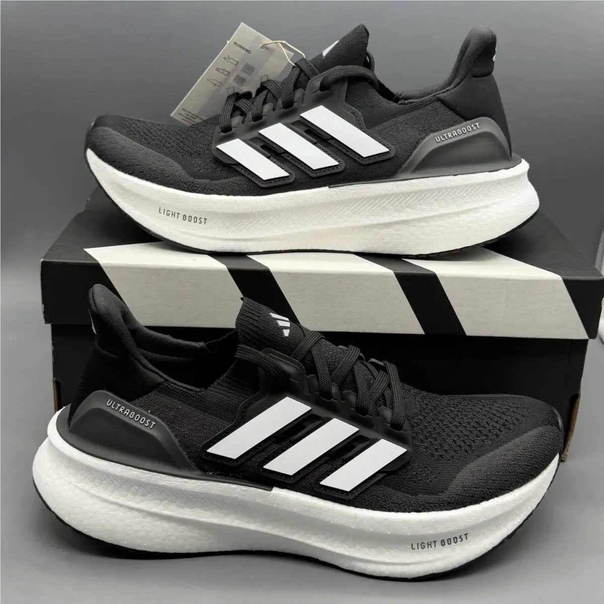 Ultraboost 5 Women’s Size 7 Running Gym Training Shoes Black White by Adidas