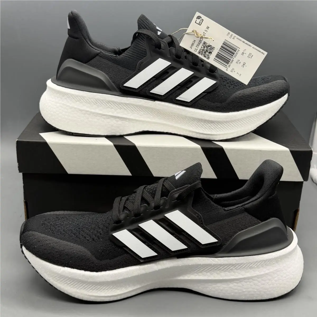 Adidas shoes - Adidas Ultraboost 5 - Ultraboost - JH9634 - Black 1