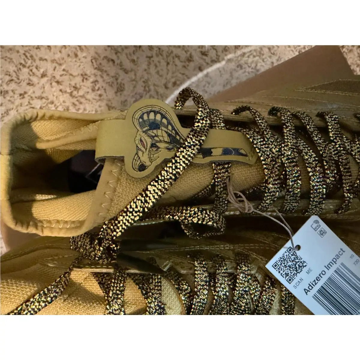 Adidas shoes - adidas Adizero - Adizero - JP9955 - Gold 1