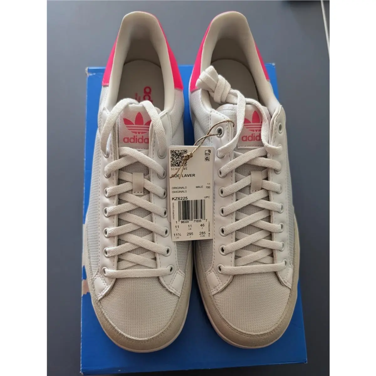 Adidas shoes - adidas Rod Laver - Rod Laver - KZ6225 - White 0