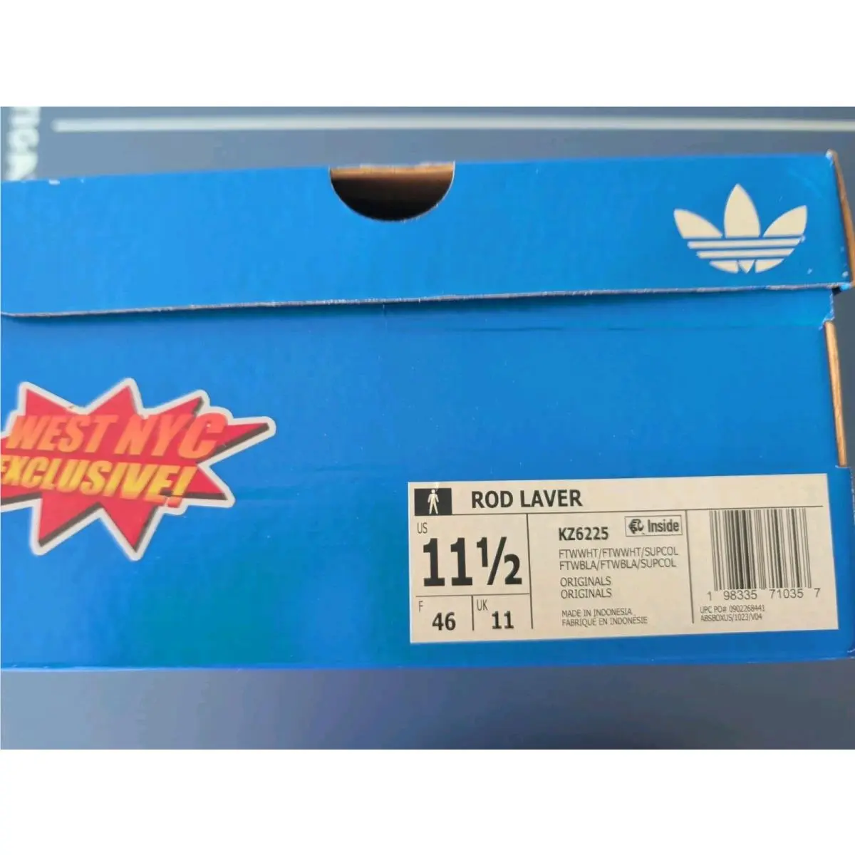 Adidas shoes - adidas Rod Laver - Rod Laver - KZ6225 - White 3