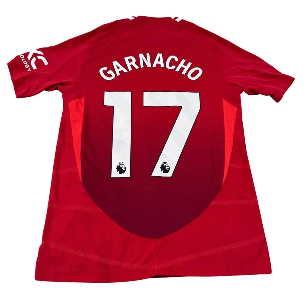 Adidas clothing - Manchester United Home Jersey 2024/25 - Garnacho #17 - Red 0