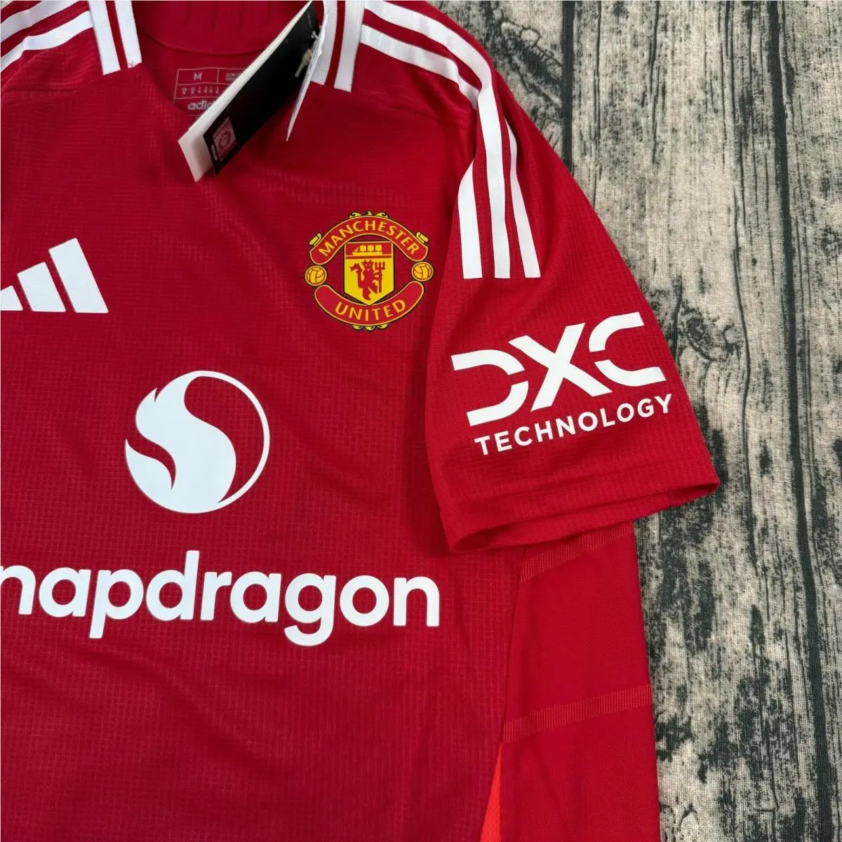Adidas clothing - Manchester United Home Jersey 2024/25 - Garnacho #17 - Red 2