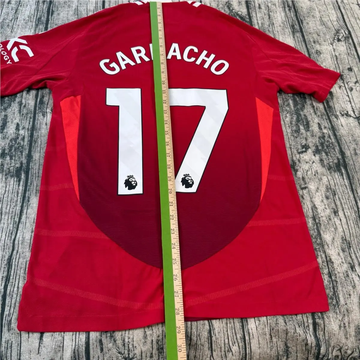 Adidas clothing - Manchester United Home Jersey 2024/25 - Garnacho #17 - Red 5
