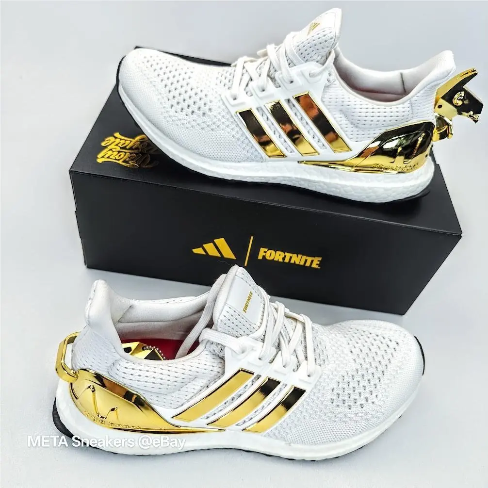 Adidas shoes - adidas Ultraboost - Ultraboost - JQ0717 - Core White / Gold Metallic / Core Black 10