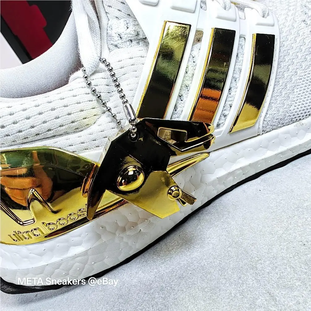 Adidas shoes - adidas Ultraboost - Ultraboost - JQ0717 - Core White / Gold Metallic / Core Black 5