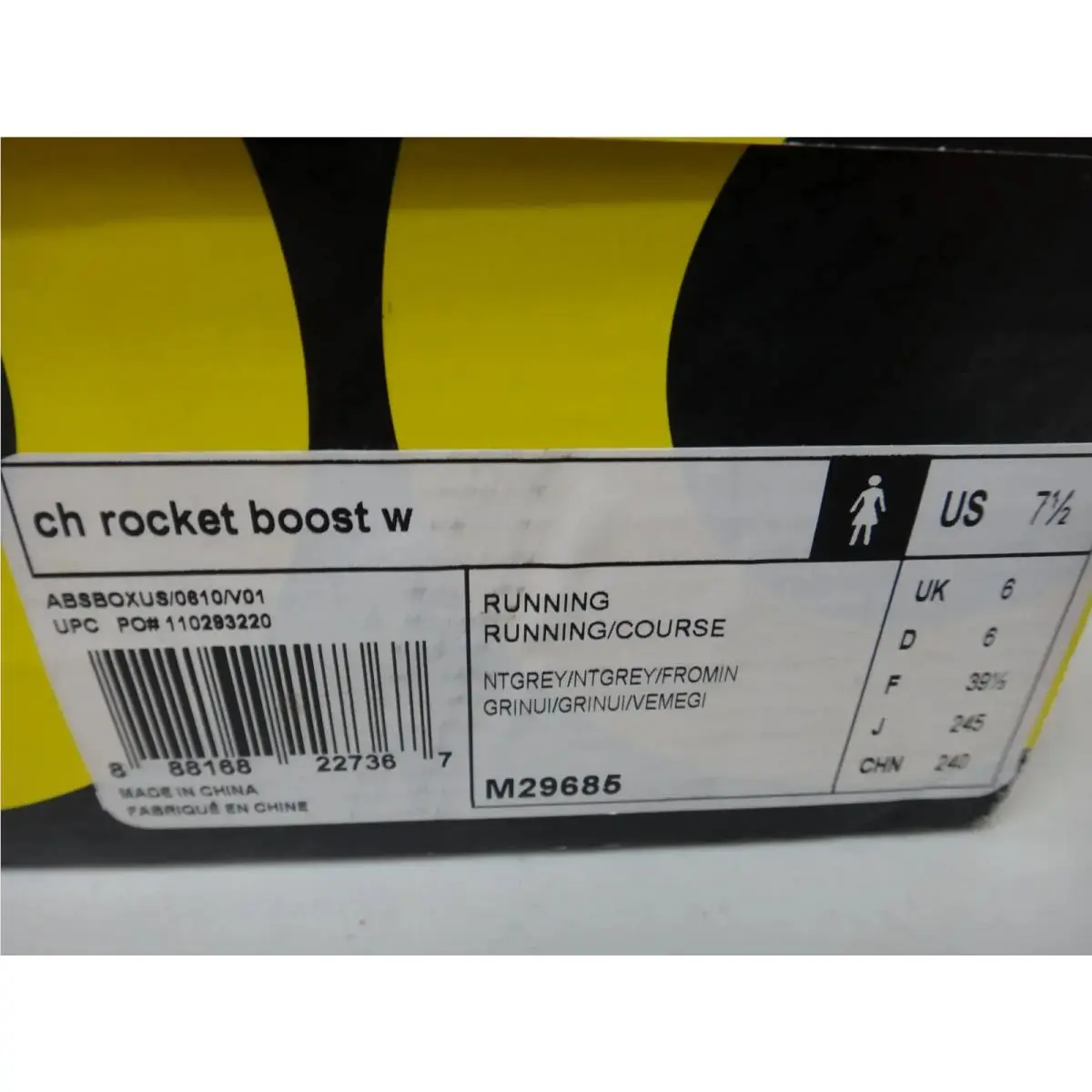 Adidas shoes - adidas Rocket Boost - Rocket Boost - M29685 - Black 1