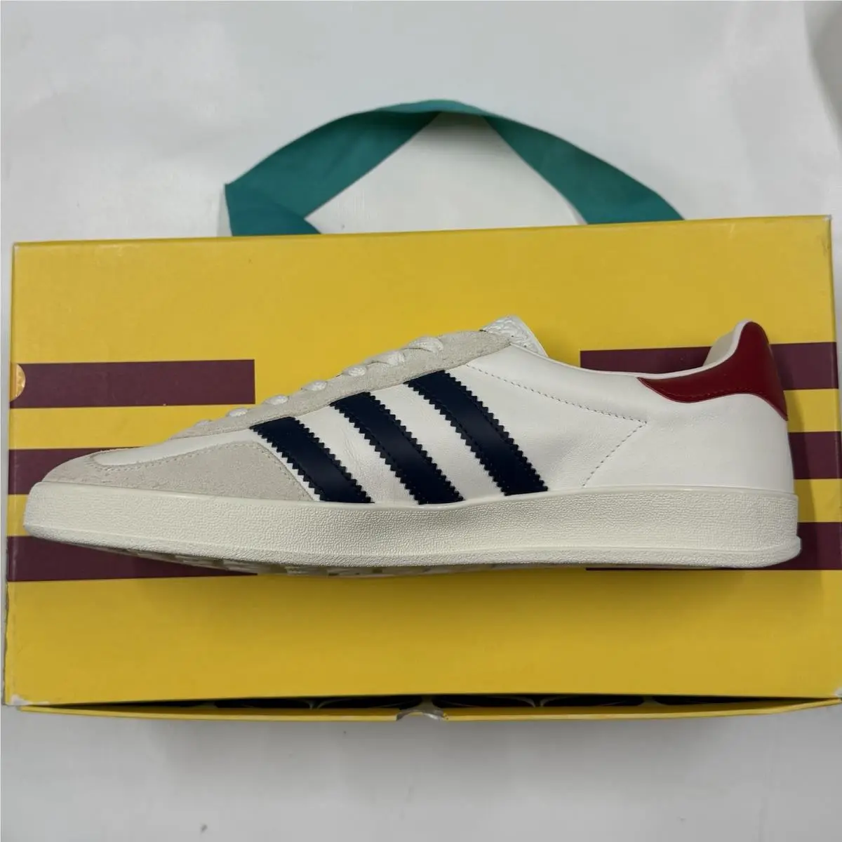Adidas shoes - Gucci adidas Gazelle - Gucci Gazelle - HQ8849 - White 0