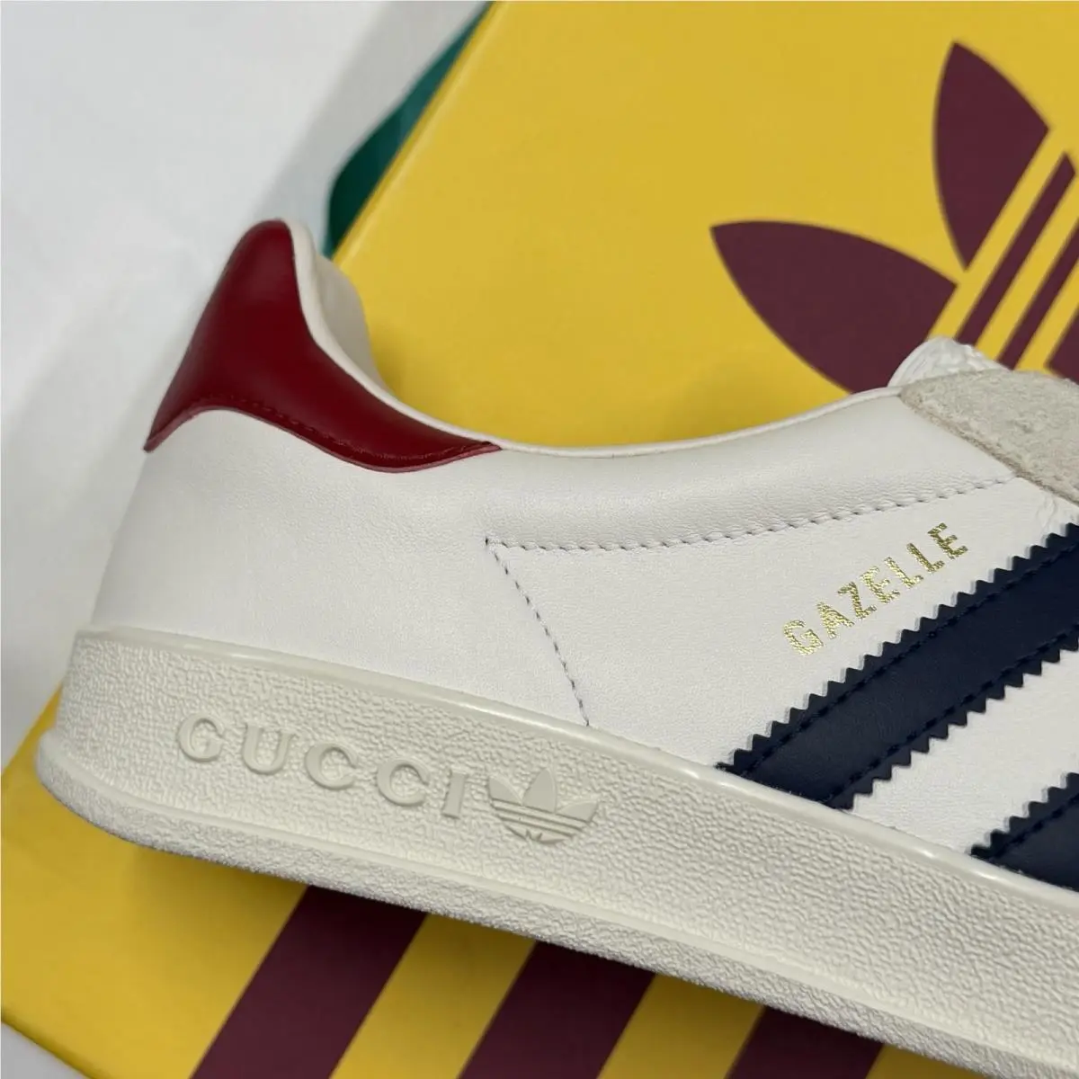 Adidas shoes - Gucci adidas Gazelle - Gucci Gazelle - HQ8849 - White 9