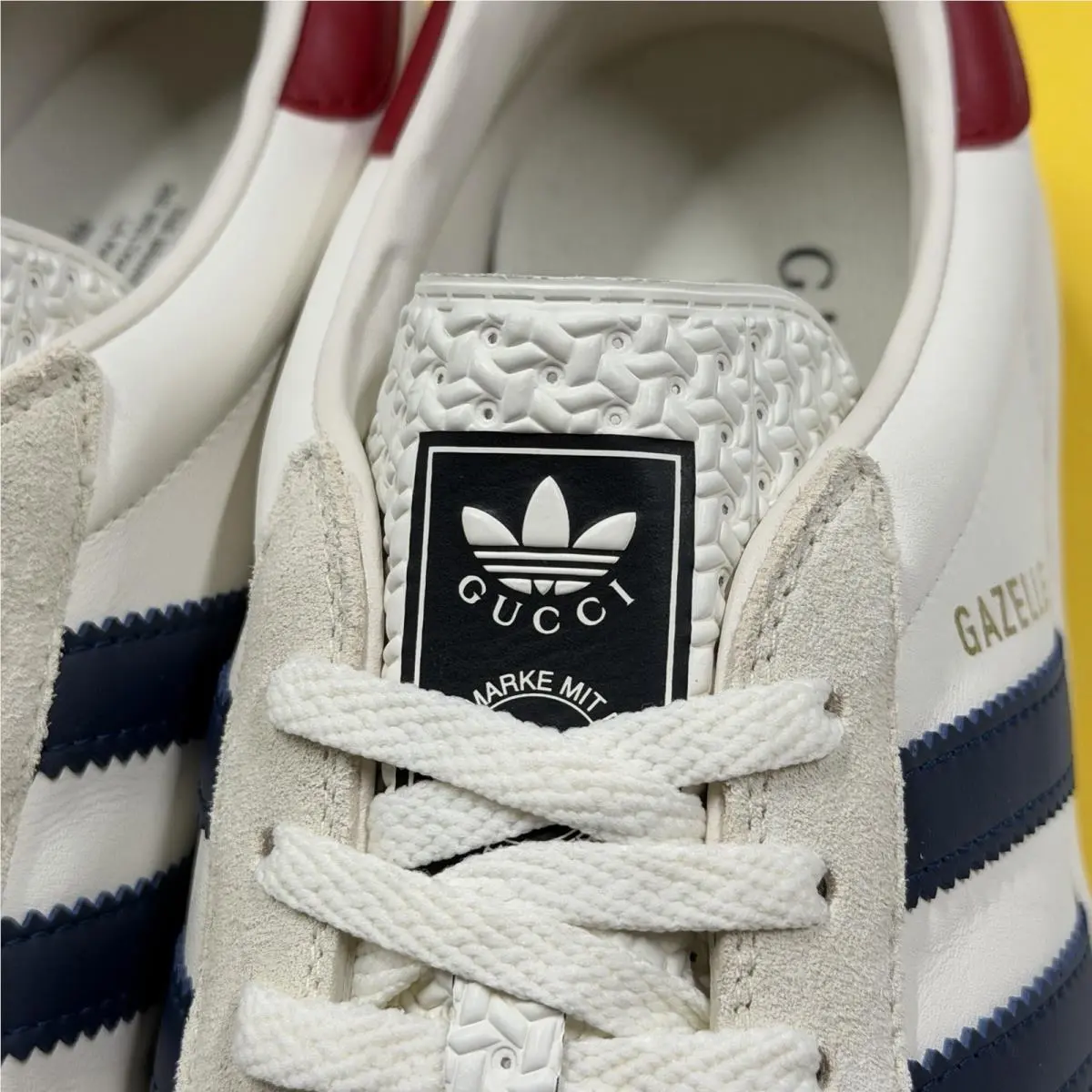 Adidas shoes - Gucci adidas Gazelle - Gucci Gazelle - HQ8849 - White 3