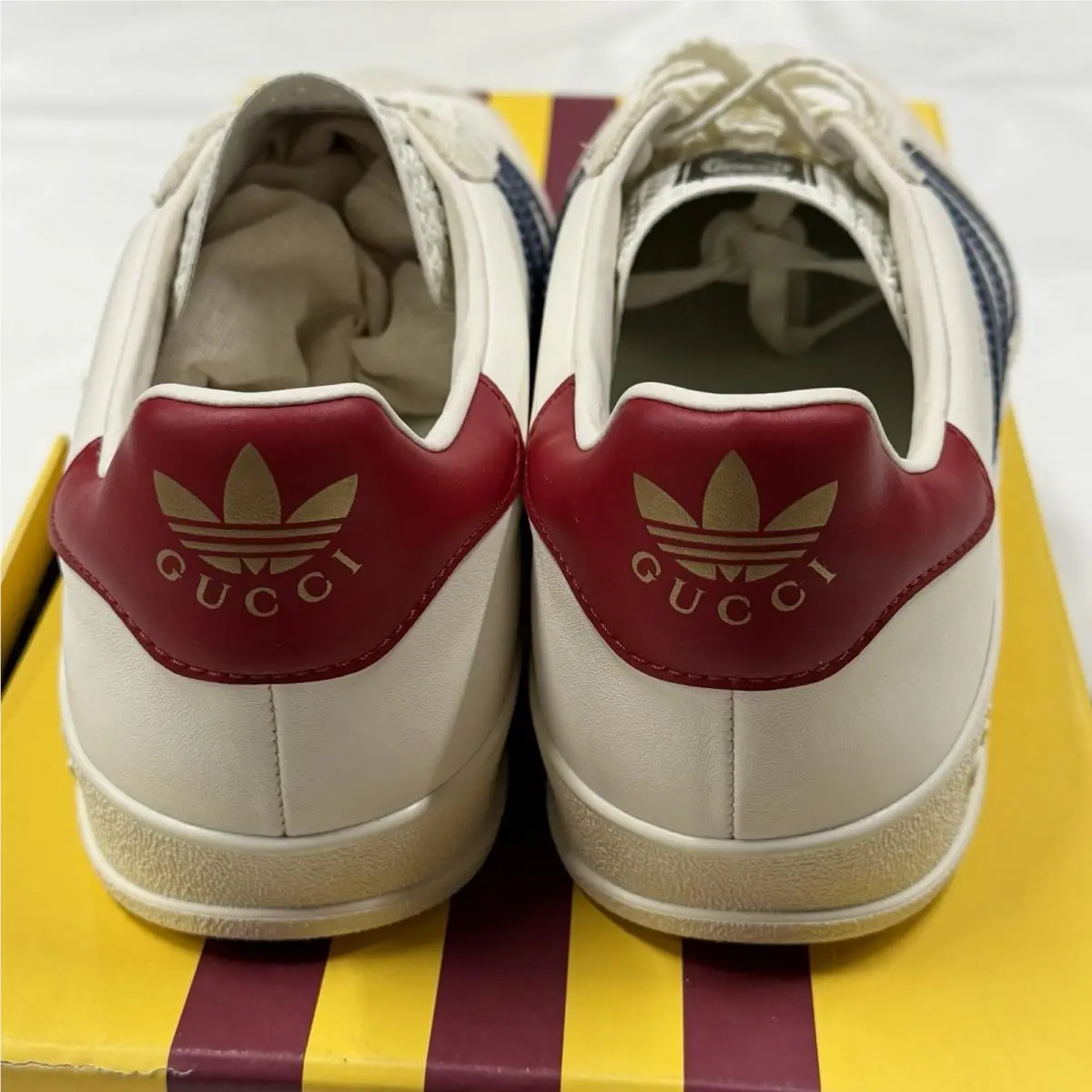 Adidas shoes - Gucci adidas Gazelle - Gucci Gazelle - HQ8849 - White 7