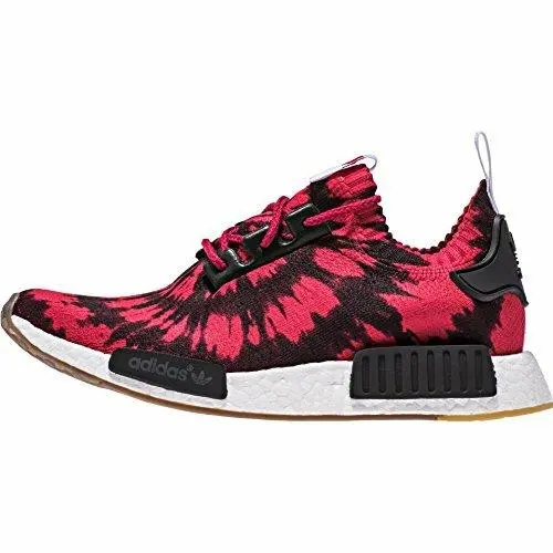 Adidas x Nice Kicks Men`s NMD_R1 Primeknit Red/black Sz 8.5 AQ4791 Fashion Shoes