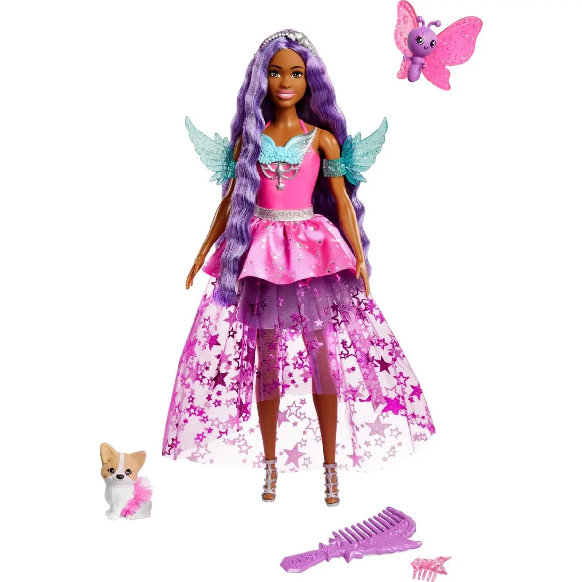 Barbie A Touch of Magic Brooklyn Roberts Doll with Pets and Accessories 7 Inch