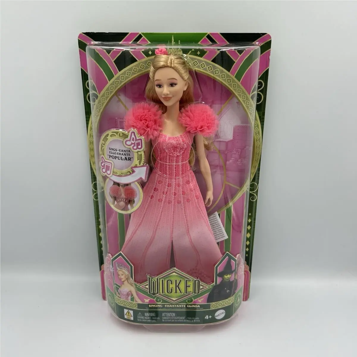 Collectible Mattel Wicked Movie Singing Glinda Fashion Doll - Url Misprint