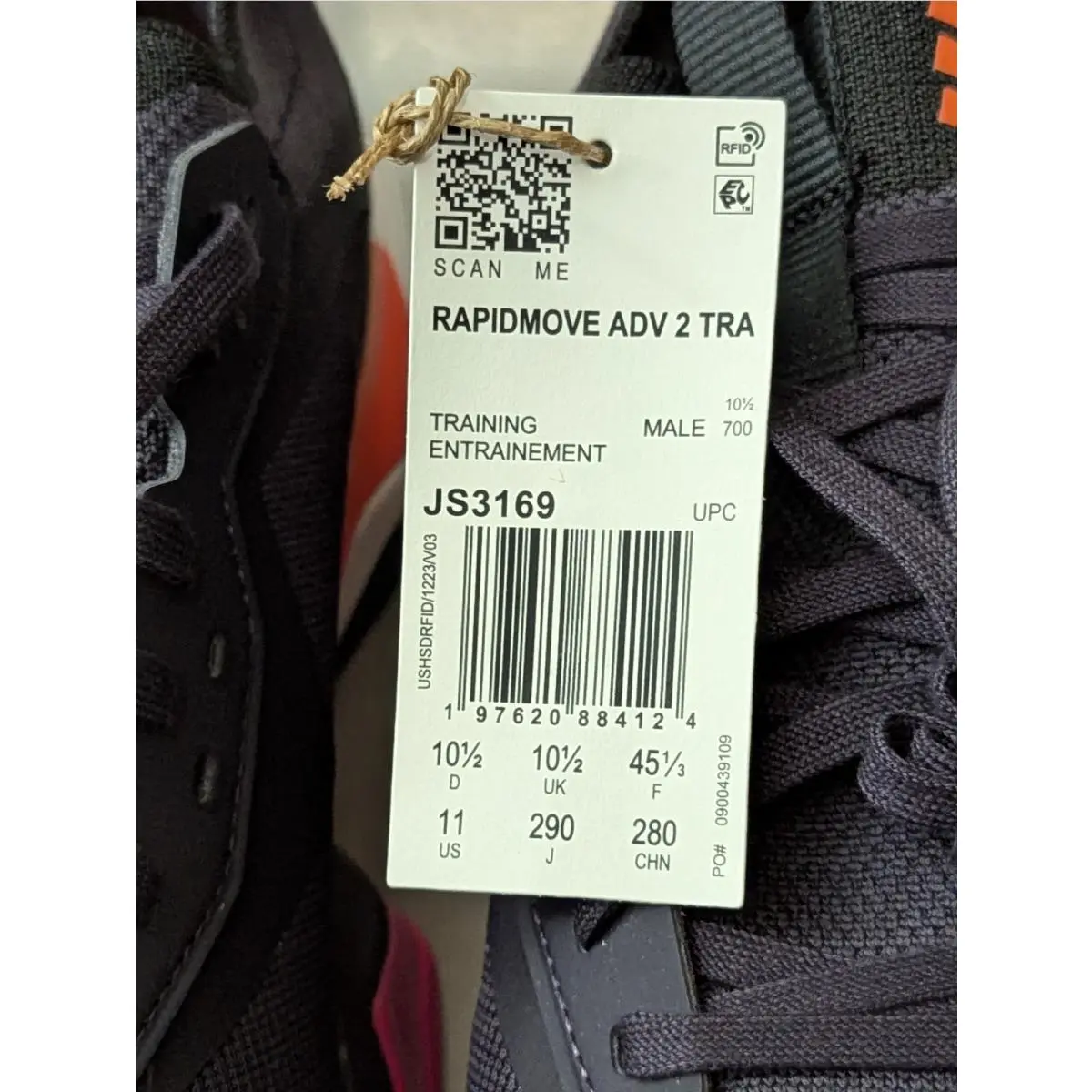 Adidas shoes - adidas Rapidmove - Rapidmove - JS3169 - Black (UPC: 197620884124) 8