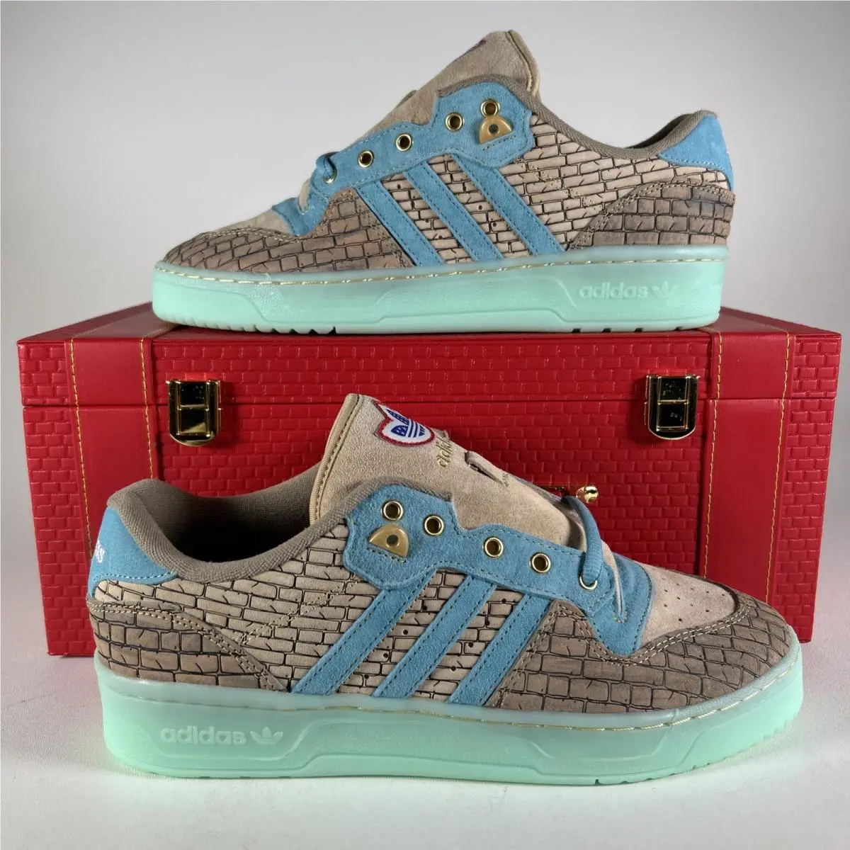 Rivalry Low X Unheardof Building Bridges Lace Up Mens Size 11 M Sneakers by Adidas