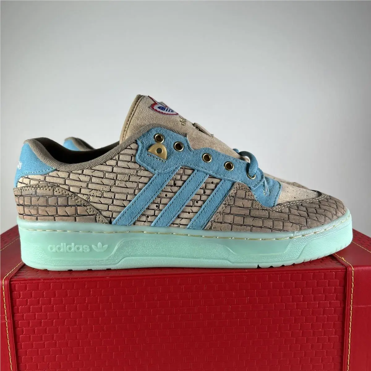 Adidas shoes - adidas Rivalry Low X Unheardof Building Bridges Lace Up - JS2972-A - Beige (UPC: 197613362776) 2