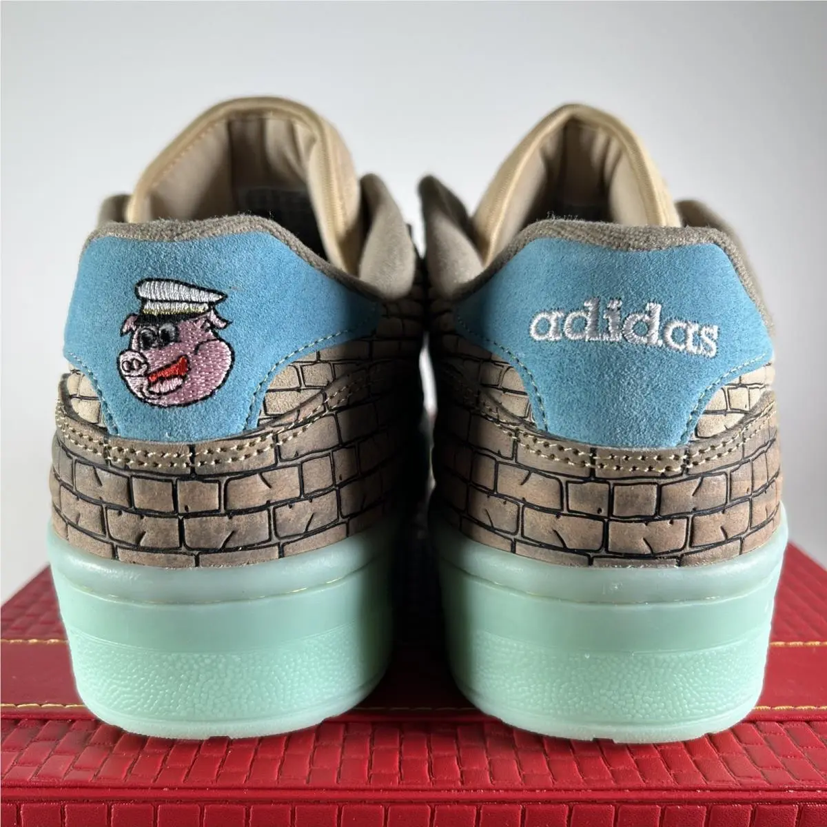 Adidas shoes - adidas Rivalry Low X Unheardof Building Bridges Lace Up - JS2972-A - Beige (UPC: 197613362776) 3