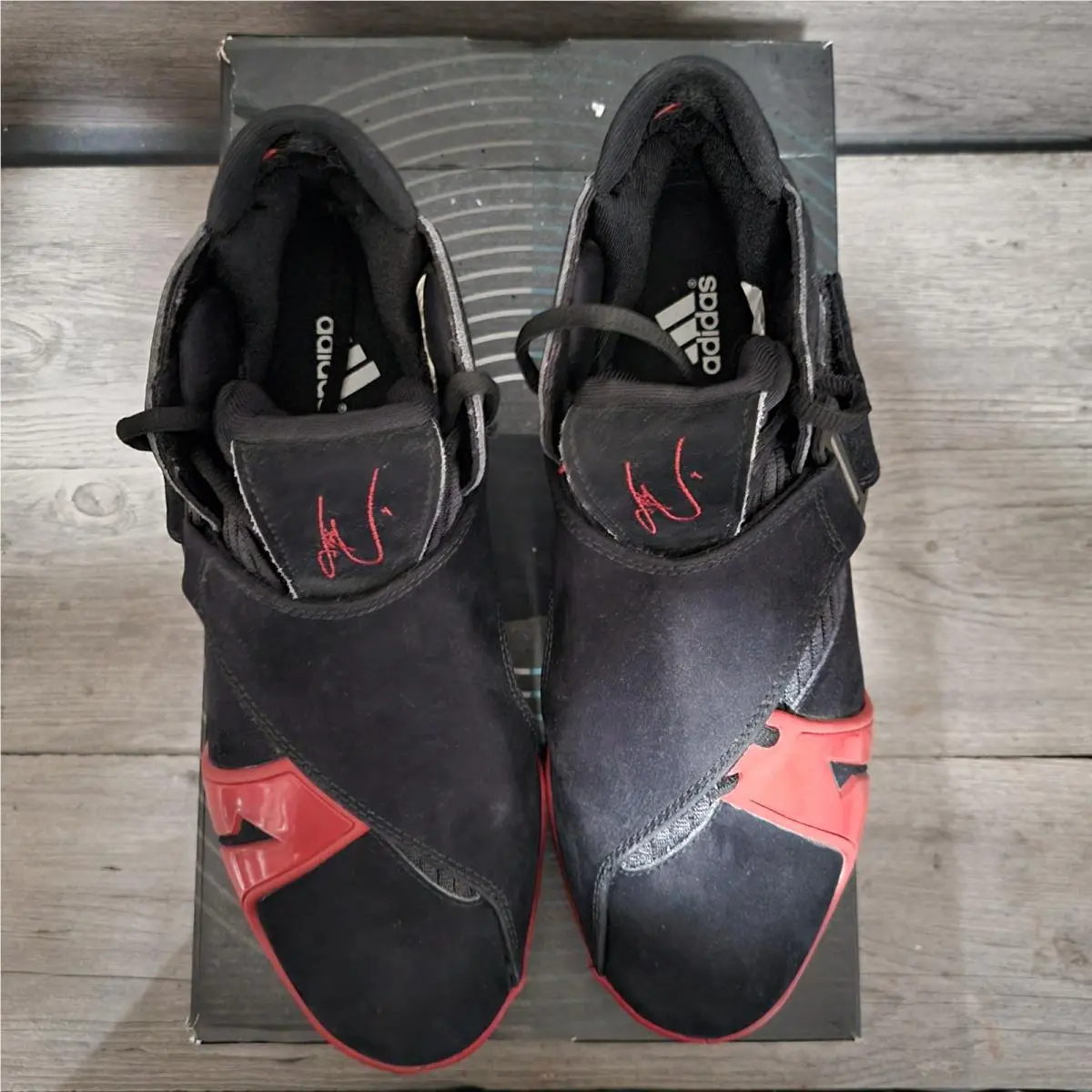 Adidas shoes - adidas T-Mac 5 - AQ8540 - Red 2
