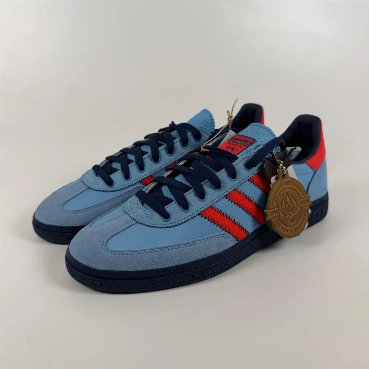 Manchester Spzl C.p. Company Light Blue Mens IH3312 Size 10 Sneaker by Adidas