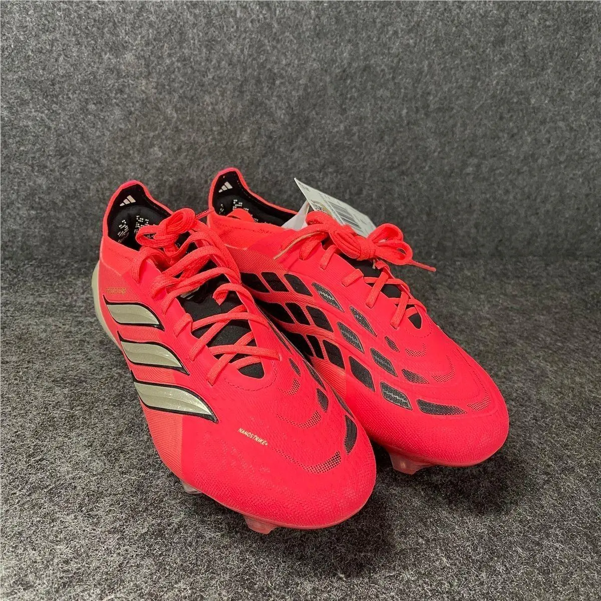 Predator Elite Fold-over Tongue Firm Cleats Unisex Size M6/W7 by Adidas
