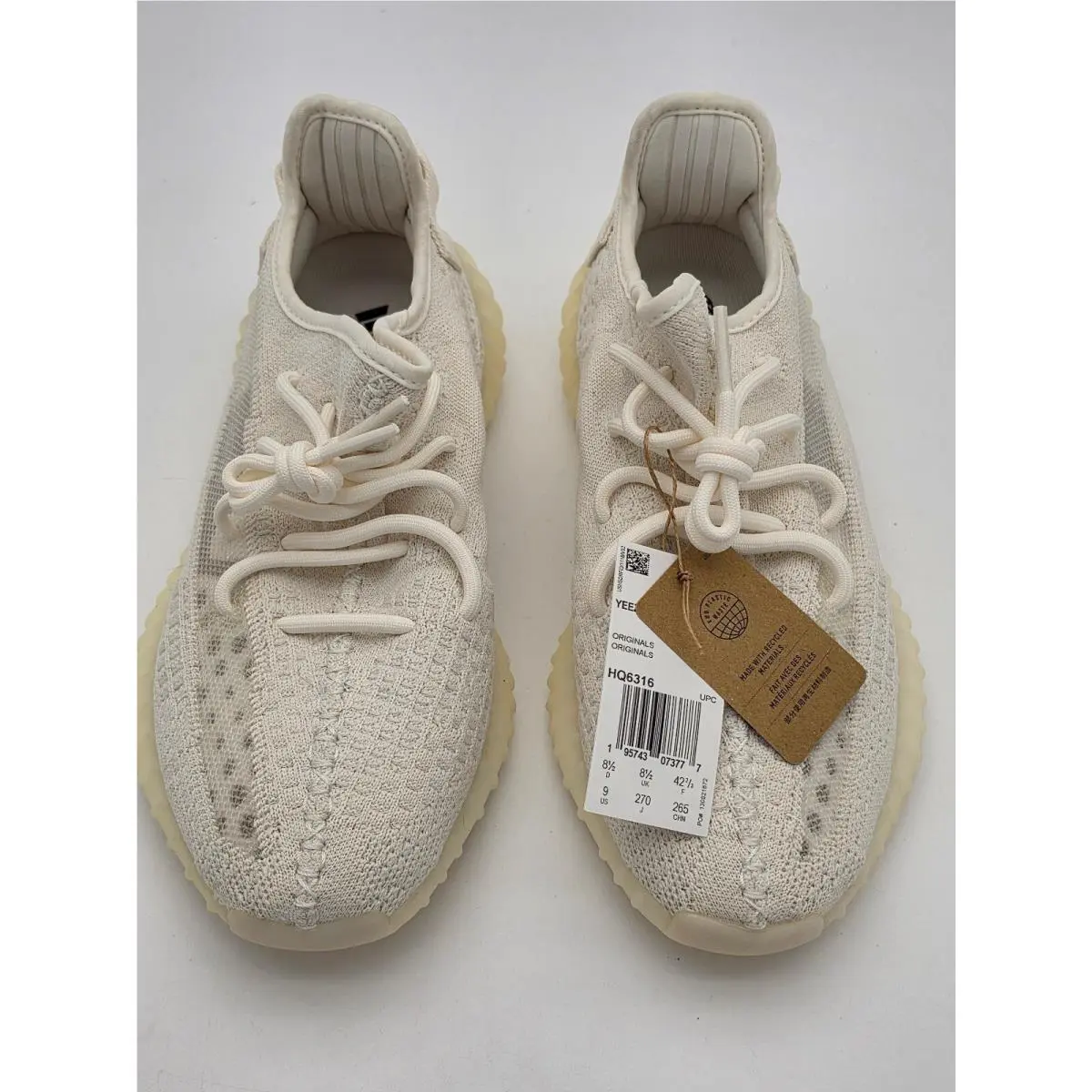 Yeezy Boost 350 V2 Bone Low HQ6316 Men`s Size 8.5 by Adidas