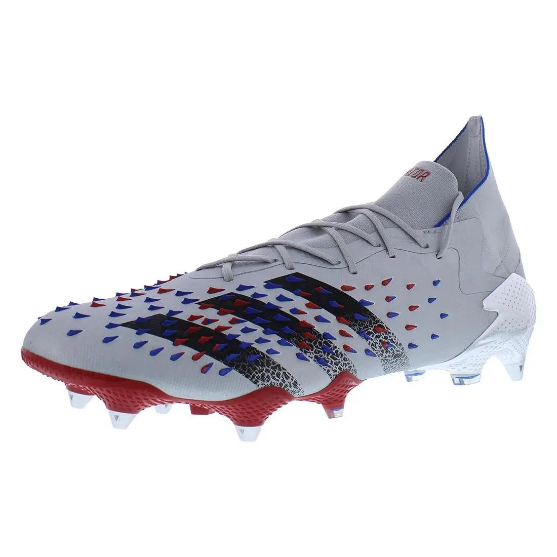 Adidas shoes - Silver Metallic/Core Black/Royal Blue, Main: Silver (UPC: 194821964686) 0