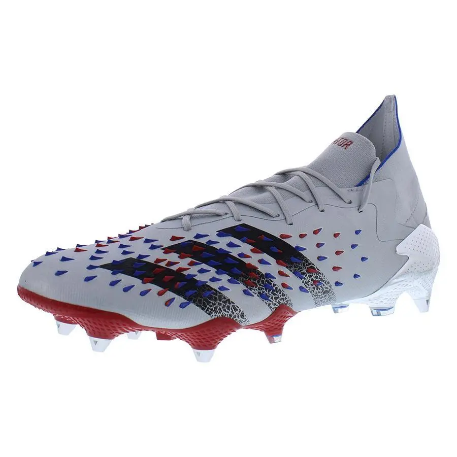 Adidas shoes - Silver Metallic/Core Black/Royal Blue, Main: Silver (UPC: 194821964686) 3