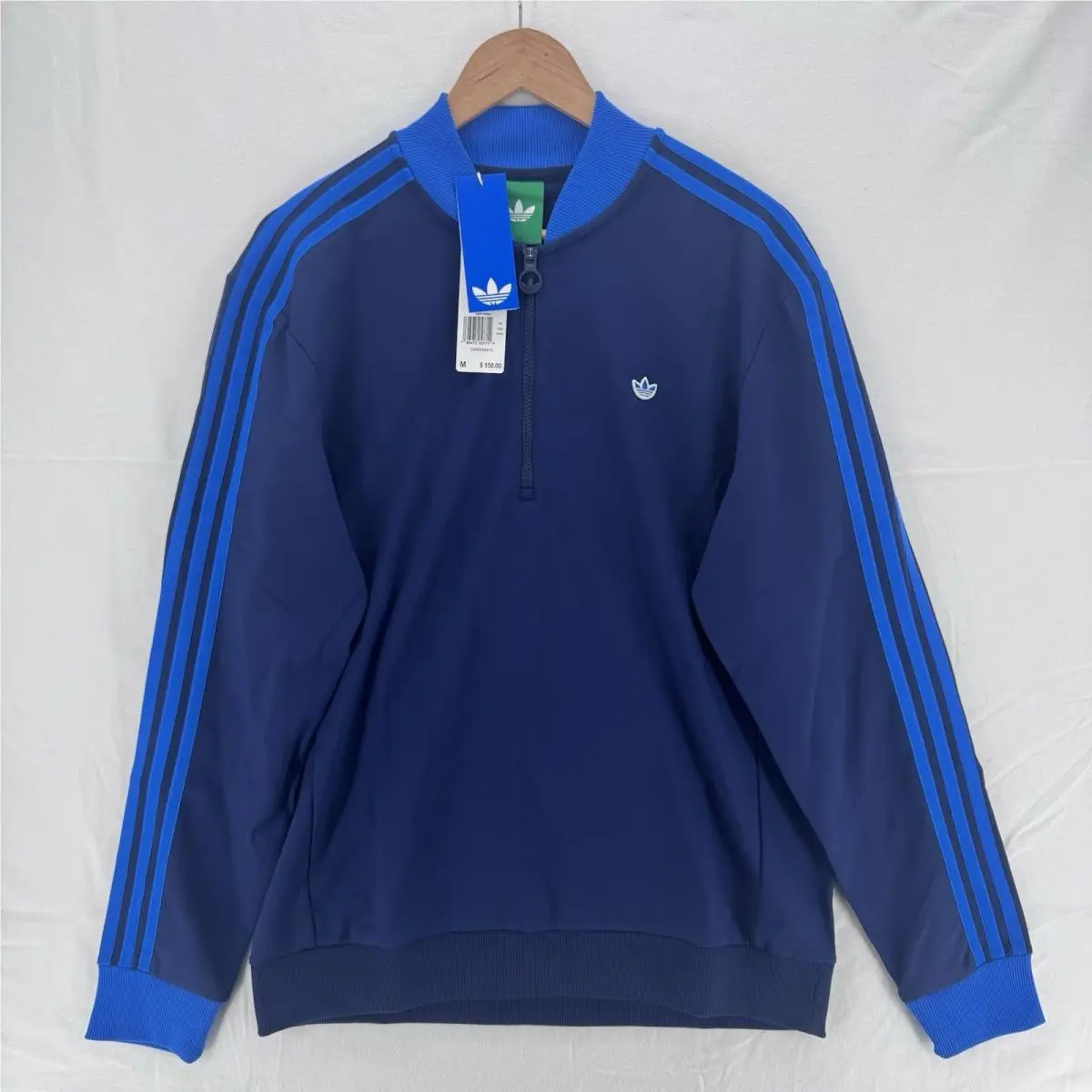 Originals F 3 Str 1/4 Zip Pull Over Night Indigo Men’s Sz Medium JP0938 by Adidas