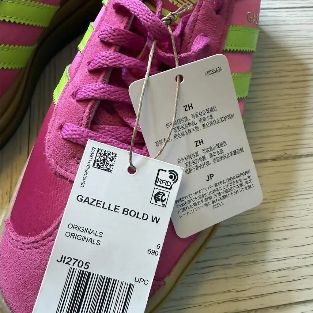 Adidas shoes - adidas Gazelle - Gazelle - Semi Lucid Fuchsia Solar Slime 1