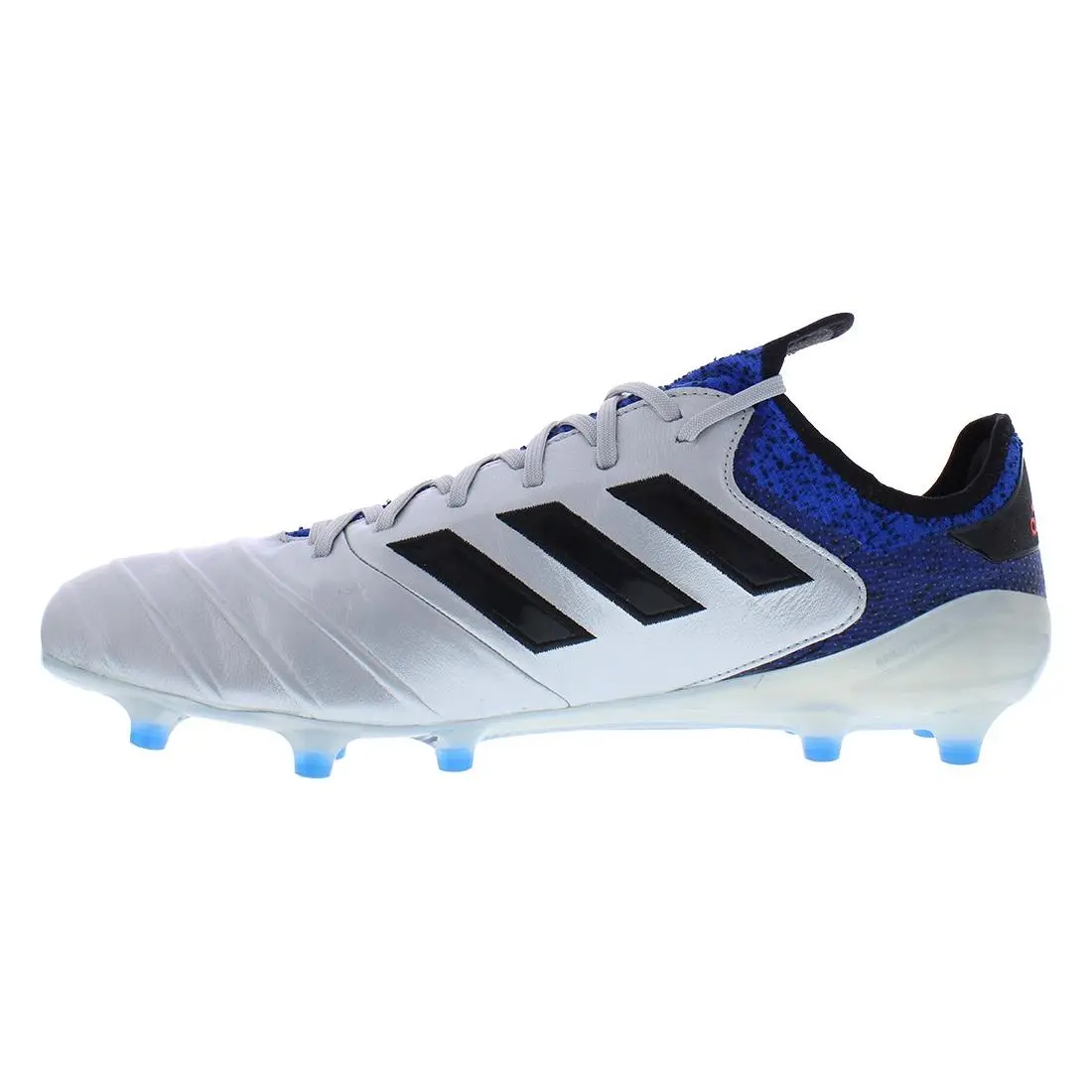 Adidas shoes - Silver Metallic/Core Black/Football Blue, Main: Silver (UPC: 191040888106) 0