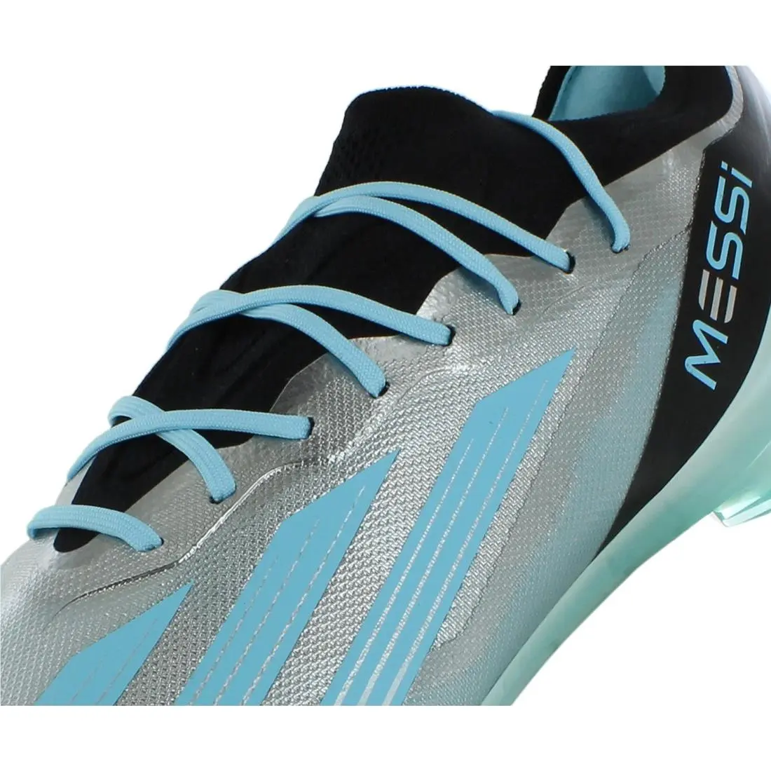 Adidas shoes - Silver Metallic/Bliss Blue/Core Black, Main: Silver (UPC: 196464969707) 1