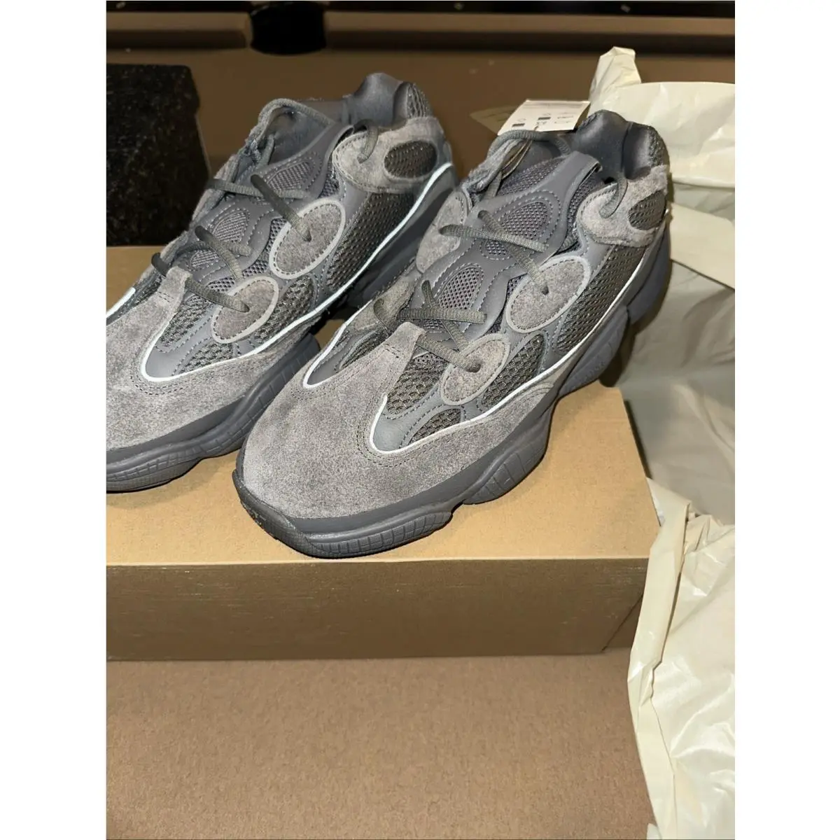 Size 10.5 -  Men`s Yeezy 500 Granite 2022 by Adidas