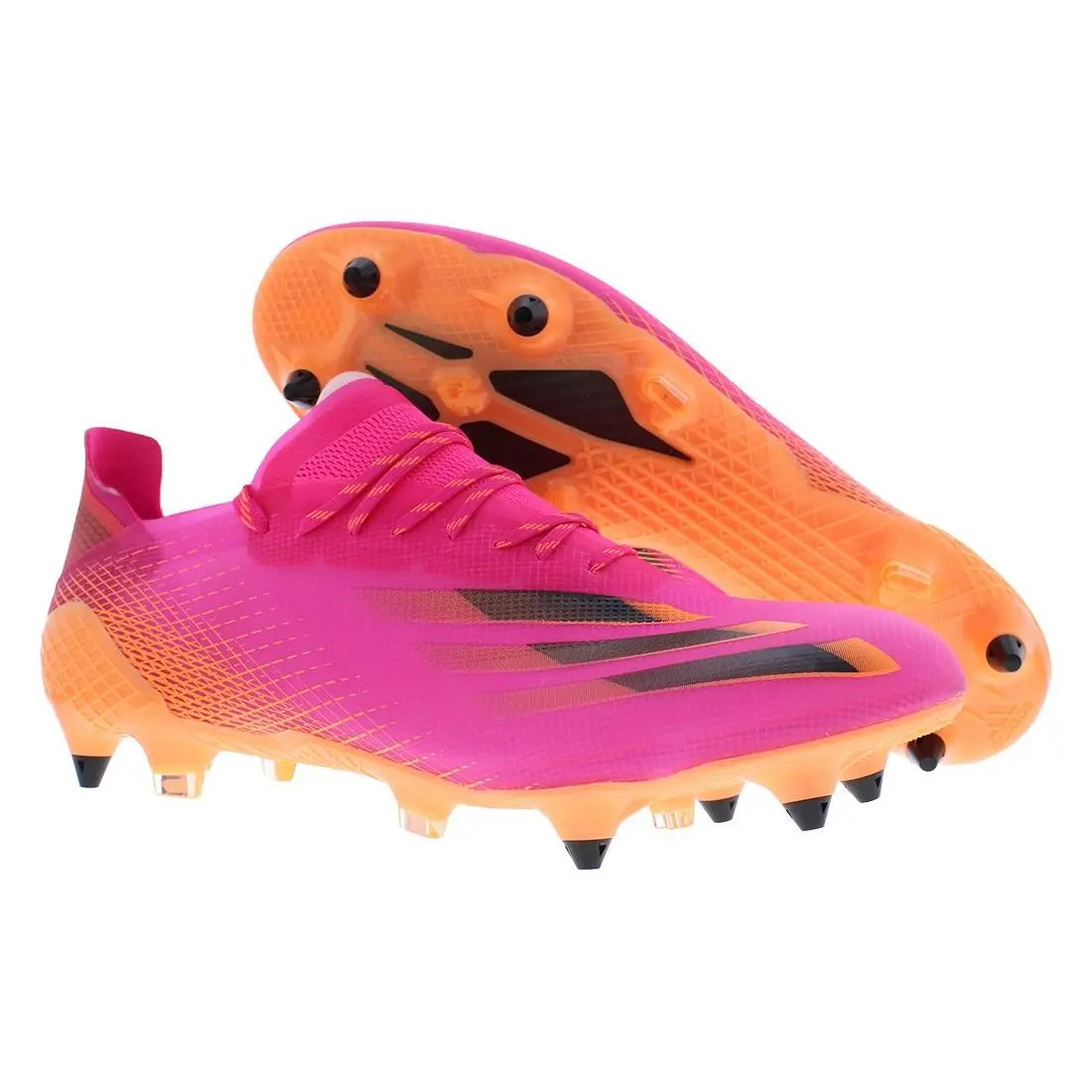 X Ghosted.1 Soft Ground Mens Shoes Size 13 Color: Pink by Adidas