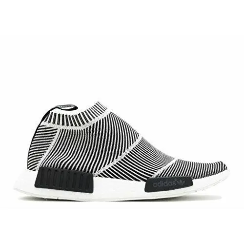 Men`s NMD_CS1 Primeknit White/black Sz 4.5 S79150 Fashion Shoes by Adidas