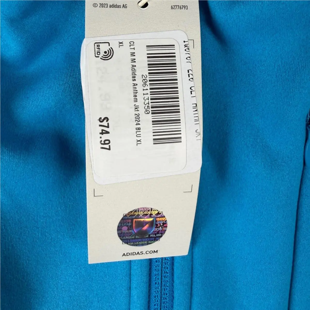 Adidas clothing - Blue 4