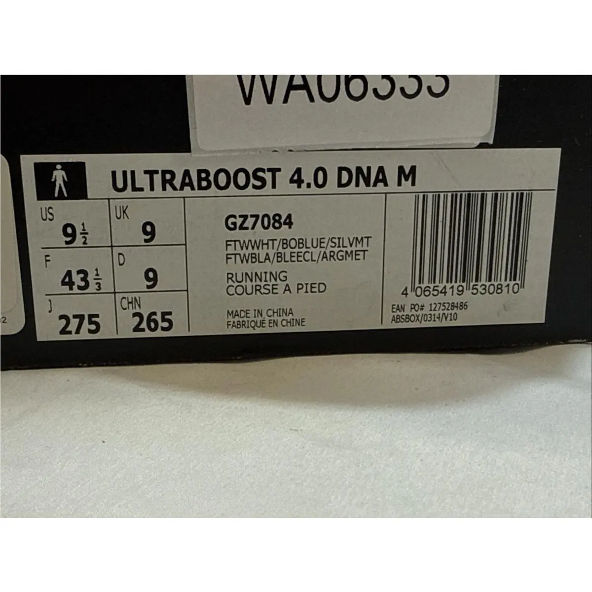 Adidas shoes - adidas UltraBoost 4.0 DNA - UltraBoost DNA - GZ7084 - White (UPC: 4065419530810) 0