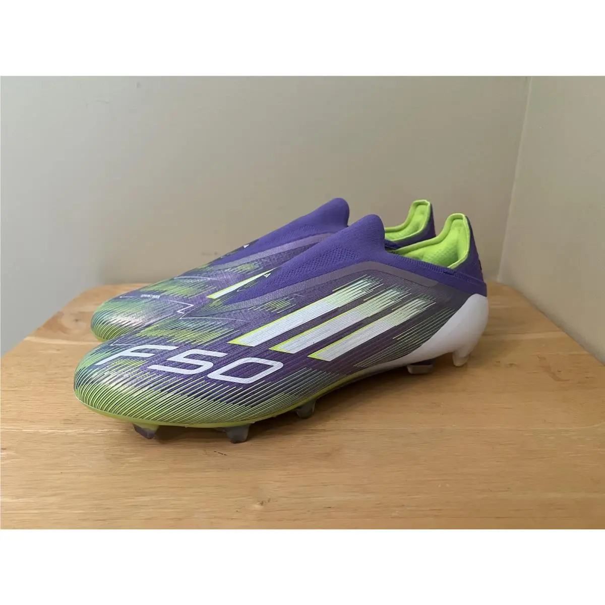 F50 Elite LL FG Soccer Cleats US 11 Radiant Blaze Pack JH7628 by Adidas