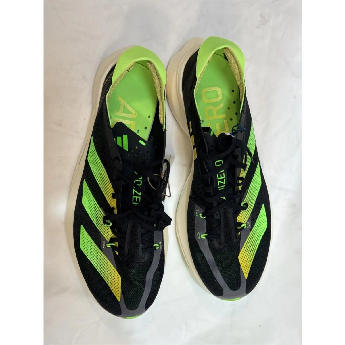 Adidas shoes - adidas Adizero Adios Pro 3 - GX6251 - Black/Green (UPC: 4065422228919) 3