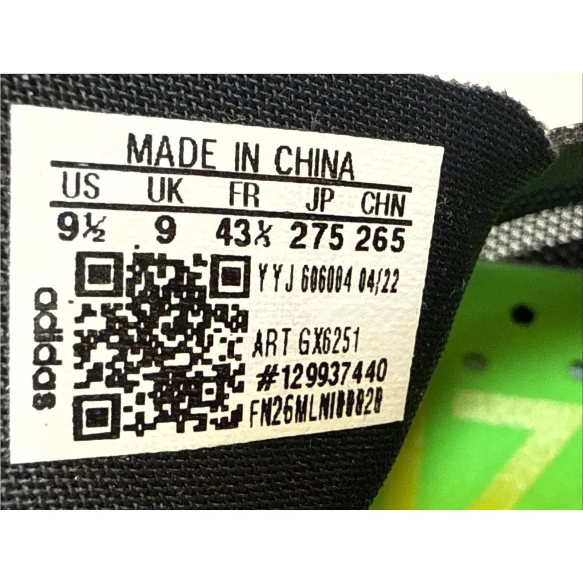 Adidas shoes - adidas Adizero Adios Pro 3 - GX6251 - Black/Green (UPC: 4065422228919) 7