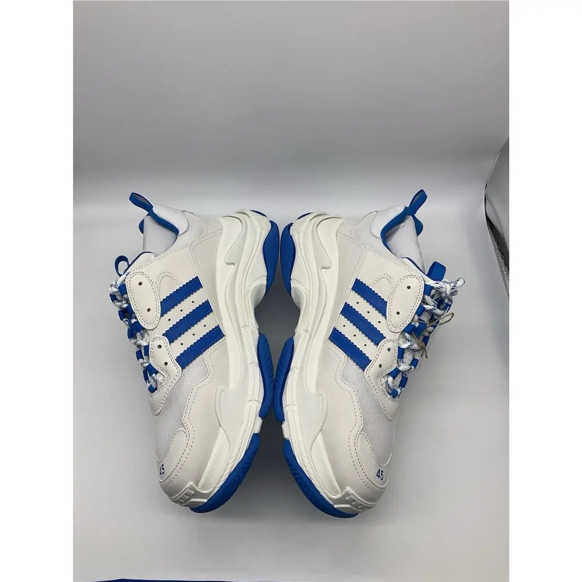 Adidas shoes - adidas Balenciaga Triple S - Balenciaga Triple - IF0167 - White, Manufacturer: White/White/Blue 1