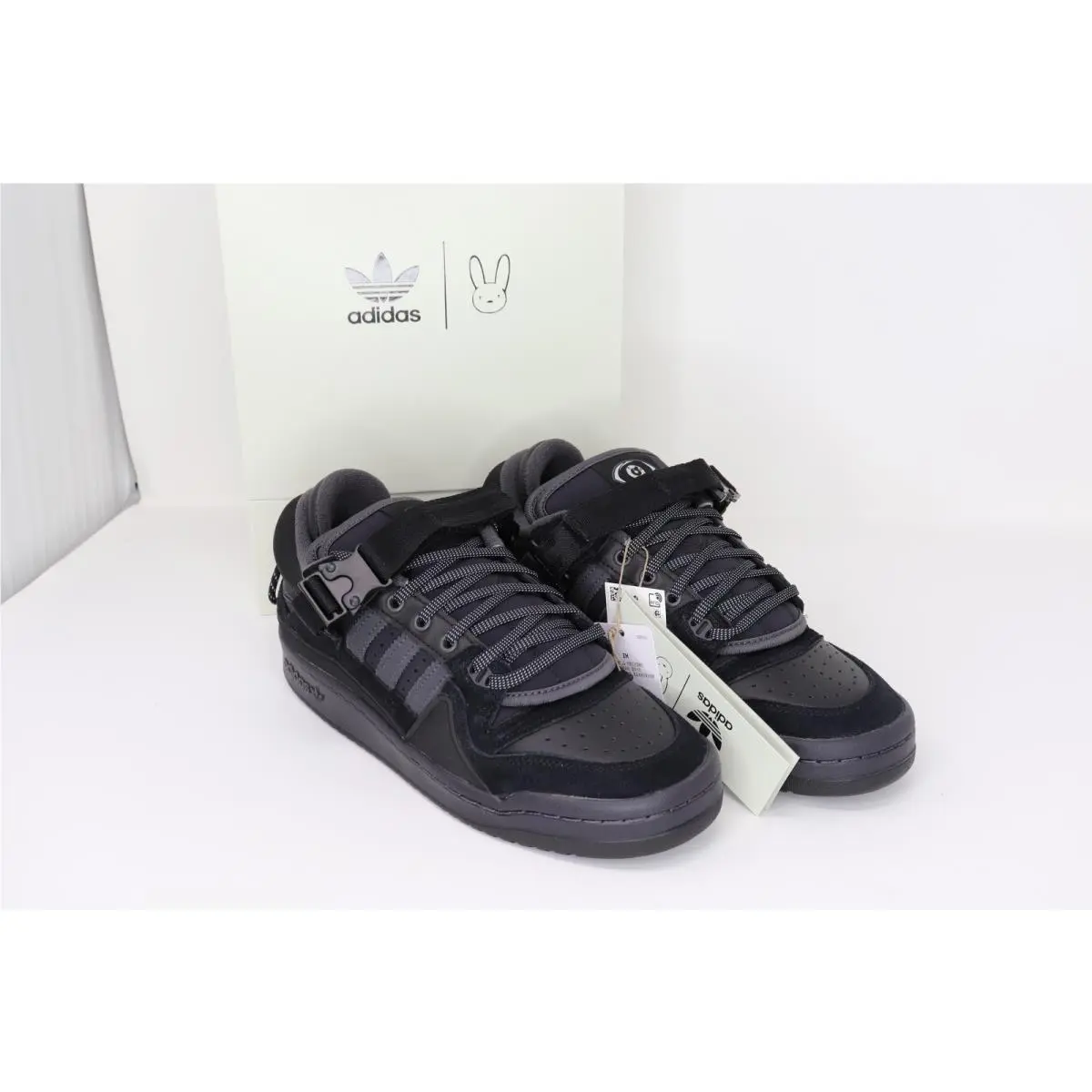 Adidas shoes - adidas Forum Low - Forum Low - GW5021 - Black (UPC: 194823766523) 12