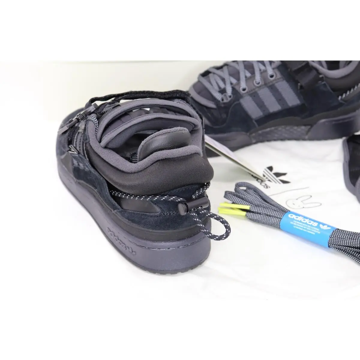 Adidas shoes - adidas Forum Low - Forum Low - GW5021 - Black (UPC: 194823766523) 3