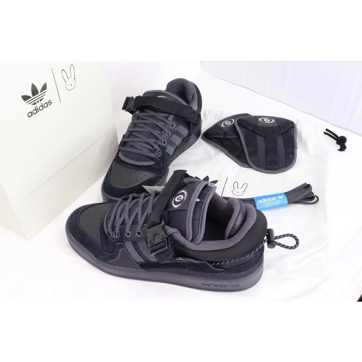 Adidas shoes - adidas Forum Low - Forum Low - GW5021 - Black (UPC: 194823766523) 4