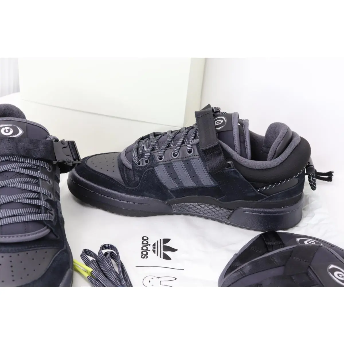 Adidas shoes - adidas Forum Low - Forum Low - GW5021 - Black (UPC: 194823766523) 0