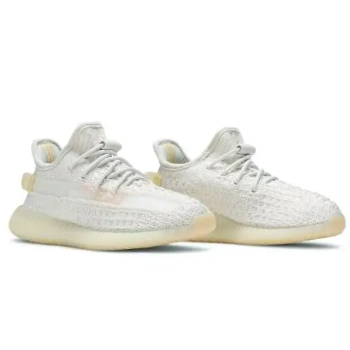 Yeezy Boost 350 V2 Light White Infant Sneakers Shoes Size 9.5 GY3440 by Adidas
